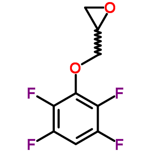 2-[(2,3,5,6-四氟苯氧基)甲基]-環(huán)氧乙烷結(jié)構(gòu)式_25056-10-4結(jié)構(gòu)式