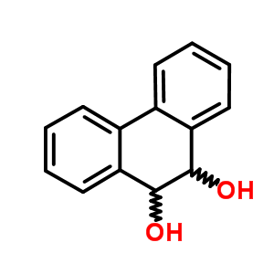 9,10-Phenanthrenediol,9,10-dihydro- Structure,25061-77-2Structure