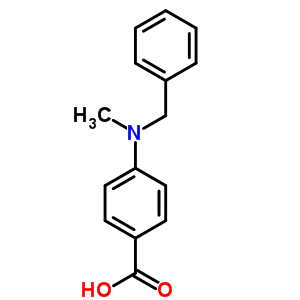 Benzoic acid,4-[methyl(phenylmethyl)amino]- Structure,25070-91-1Structure