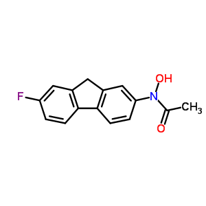 Acetamide,n-(7-fluoro-9h-fluoren-2-yl)-n-hydroxy- Structure,2508-18-1Structure