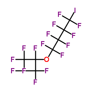 1,1,2,2,3,3,4,4-Octafluoro-1-[(1,1,1,2,3,3,3-heptafluoro-2-propanyl)oxy]-4-iodobutane Structure,25080-17-5Structure