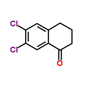 6,7-Dichloro-3,4-dihydro-2h-naphthalen-1-one Structure,25095-57-2Structure