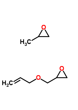 Methyl-oxirane polymer with [(2-propenyloxy)methyl]oxirane Structure,25104-27-2Structure