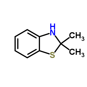 2,3-Dihydro-2,2-dimethylbenzothiazole Structure,25111-89-1Structure