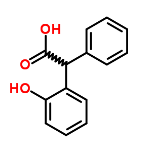 Benzeneacetic acid,2-hydroxy-a-phenyl- Structure,25173-82-4Structure