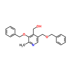 4-Pyridinemethanol,2-methyl-3-(phenylmethoxy)-5-[(phenylmethoxy)methyl]- Structure,25183-10-2Structure