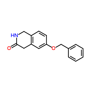 1,4-Dihydro-6-phenylmethoxy-3(2h)-isoquinolinone Structure,252061-87-3Structure