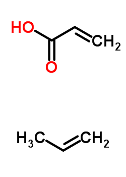 Propylene acrylic acid copolymer Structure,25214-24-8Structure