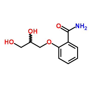 Benzamide,2-(2,3-dihydroxypropoxy)- Structure,25238-94-2Structure