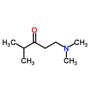 1-Dimethylamino-4-methylpentan-3-one Structure,25287-61-0Structure