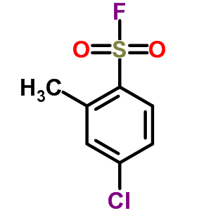 Benzenesulfonylfluoride, 4-chloro-2-methyl- Structure,25300-27-0Structure