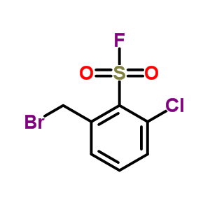 Benzenesulfonylfluoride, 2-(bromomethyl)-6-chloro- Structure,25300-33-8Structure