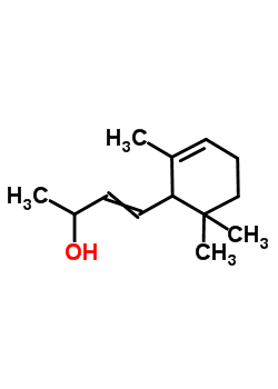 3-Buten-2-ol, 4-(2,6,6-trimethyl-2-cyclohexen-1-yl)- Structure,25312-34-9Structure