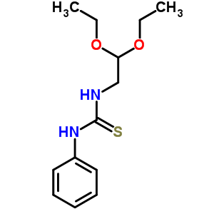 Thiourea,n-(2,2-diethoxyethyl)-n-phenyl- Structure,25373-43-7Structure