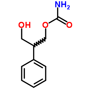 3-Hydroxy-2-phenylpropyl carbamate Structure,25451-53-0Structure