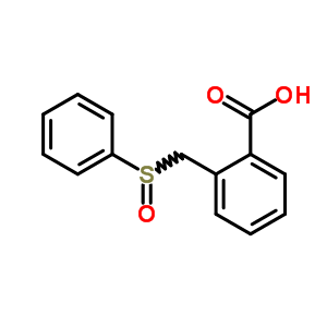 2-[(Phenylsulfinyl)methyl]benzoic acid Structure,25562-83-8Structure