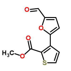 Methyl 3-(5-formyl-2-furyl)thiophene-2-carboxylate Structure,255828-29-6Structure