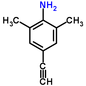 4-乙炔-2,6-二甲基-苯胺結(jié)構(gòu)式_255850-24-9結(jié)構(gòu)式