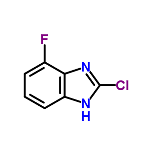 1H-benzimidazole,2-chloro-4-fluoro-(9ci) Structure,256519-11-6Structure