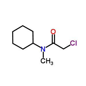 2-Chloro-n-cyclohexyl-n-methylacetamide Structure,2567-56-8Structure