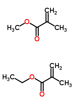 Poly(ethyl methacrylate-co-methyl methacrylate) Structure,25685-29-4Structure