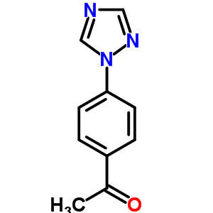 1-[4-(1h-1,2,4-tRiazol-1-yl)phenyl]ethanone Structure,25700-04-3Structure