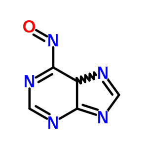 1H-purine, 6-nitroso-(9ci) Structure,25732-26-7Structure