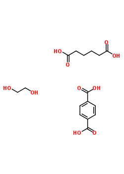 1,4-Benzenedicarboxylic acid, polymer with 1,2-ethanediol and hexanedioic acid Structure,25748-37-2Structure