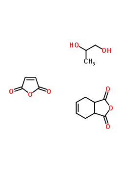 1,3-Isobenzofurandione, 3a,4,7,7a-tetrahydro-, polymer with 2,5-furandione and 1,2-propanediol Structure,25749-56-8Structure