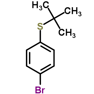 1-Bromo-4-(tert-butylsulfanyl)benzene Structure,25752-90-3Structure