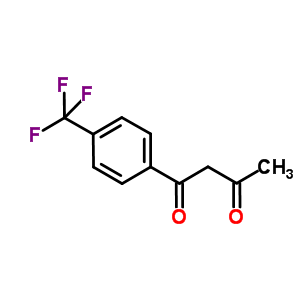 1-(4-Trifluoromethylphenyl)butane-1,3-dione Structure,258346-69-9Structure