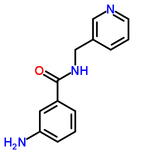 3-Amino-n-(3-pyridinylmethyl)benzamide Structure,25844-49-9Structure