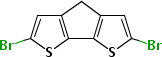 2,6-Dibromo-4h-cyclopenta[1,2-b:5,4-b]dithiophene Structure,258527-25-2Structure