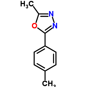 1,3,4-Oxadiazole,2-methyl-5-(4-methylphenyl)- Structure,25877-53-6Structure