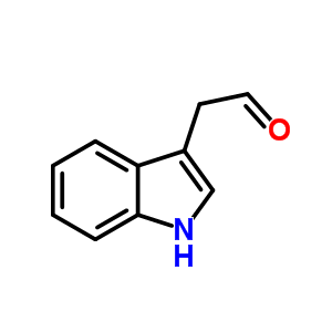 1H-indole-3-acetaldehyde Structure,2591-98-2Structure