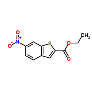 Ethyl6-nitrobenzo[b]thiophene-2-carboxylate Structure,259150-06-6Structure