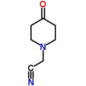 (4-氧代哌啶-1-基)乙腈結(jié)構(gòu)式_259180-65-9結(jié)構(gòu)式