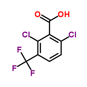 2,6-Dichloro-3-(trifluoromethyl)-benzoic acid Structure,25922-41-2Structure