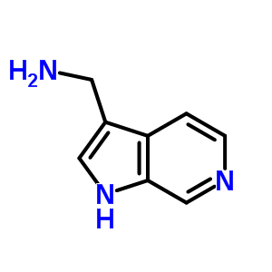 1H-pyrrolo[2,3-c]pyridine-3-methanamine Structure,25957-71-5Structure