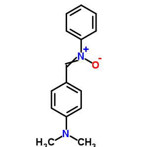 Benzenamine,n,n-dimethyl-4-[(oxidophenylimino)methyl]- Structure,2596-90-9Structure