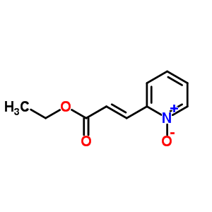 3-(2-吡啶)丙烯酸乙酯, n-氧化物結(jié)構(gòu)式_259729-55-0結(jié)構(gòu)式