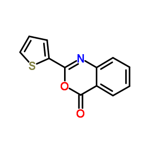 2-(2-Thienyl)-4h-3,1-benzoxazin-4-one Structure,26060-06-0Structure