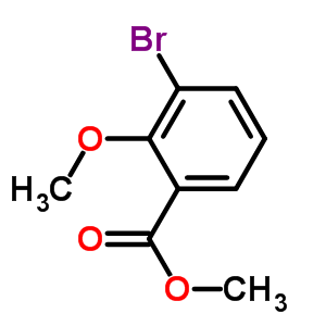 Methyl 3-bromo-2-methoxybenzoate Structure,260806-90-4Structure