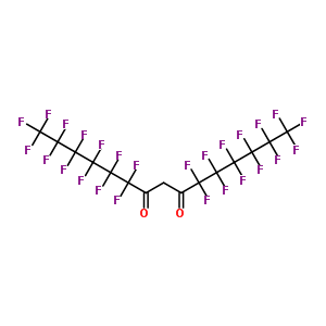 8H,8h-perfluoropentadecane-7,9-dione Structure,261503-74-6Structure