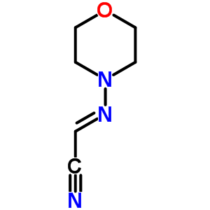 (4-Morpholinylimino)acetonitrile Structure,26179-71-5Structure