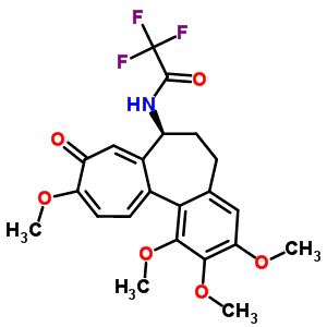 N-[(s)-5,6,7,9-tetrahydro-1,2,3,10-tetramethoxy-9-oxobenzo[a]heptalen-7-yl]-2,2,2-trifluoroacetamide Structure,26195-65-3Structure