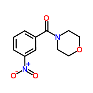 Morpholino(3-nitrophenyl)methanone Structure,262162-90-3Structure