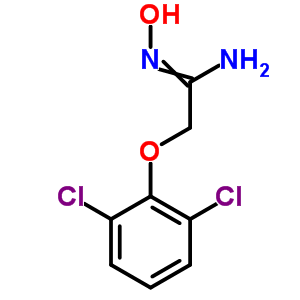 2-(2,6-Dichlorophenoxy)-n-hydroxyethanimidamide Structure,263016-05-3Structure