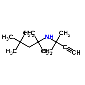 1 1-Dimethyl-n-tert-octylpropargylamine Structure,263254-99-5Structure