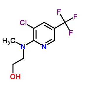 2-[[3-Chloro-5-(trifluoromethyl)-2-pyridinyl](methyl)amino]-1-ethanol Structure,263387-09-3Structure